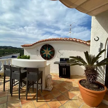 וילה Large Villa, Great View With Private Swimming Pool קומברה דל סול